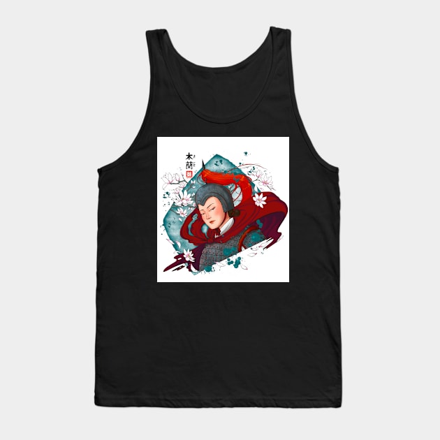 Mu Lan Tank Top by Cheese_Wen Art